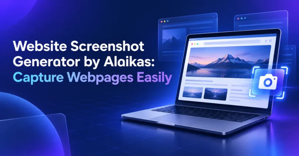 Website Screenshot Generator by Alaikas: Capture Webpages Easily website screenshot generator by alaikas